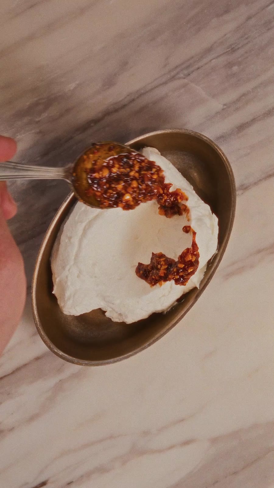 Labneh with chilli